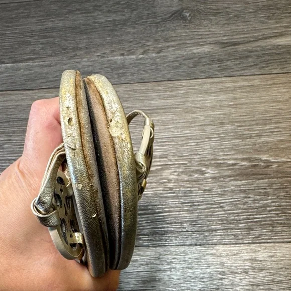 Tory Burch Metallic gold Sandals woman’s size 9 (j58) - Picture 5 of 8